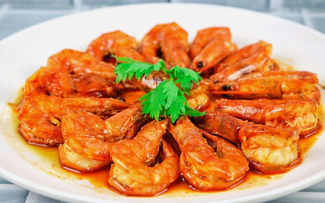 Braised Prawns