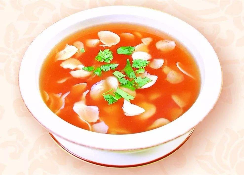 Mullet Egg Soup Shandong Cuisine
