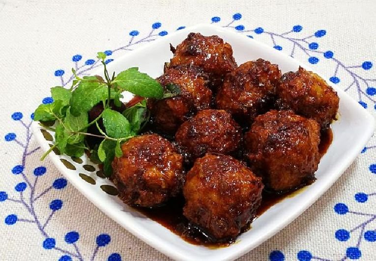 Honey Pear Balls