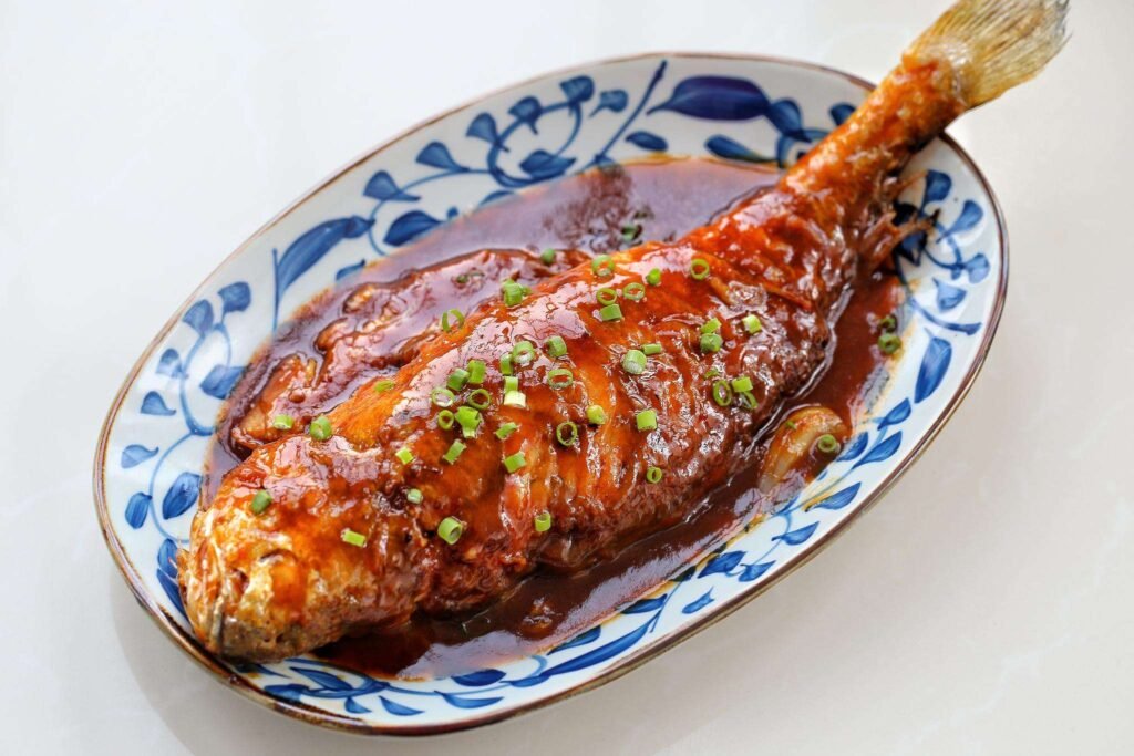 Pot Collapsed Yellow Croaker Shandong Cuisine