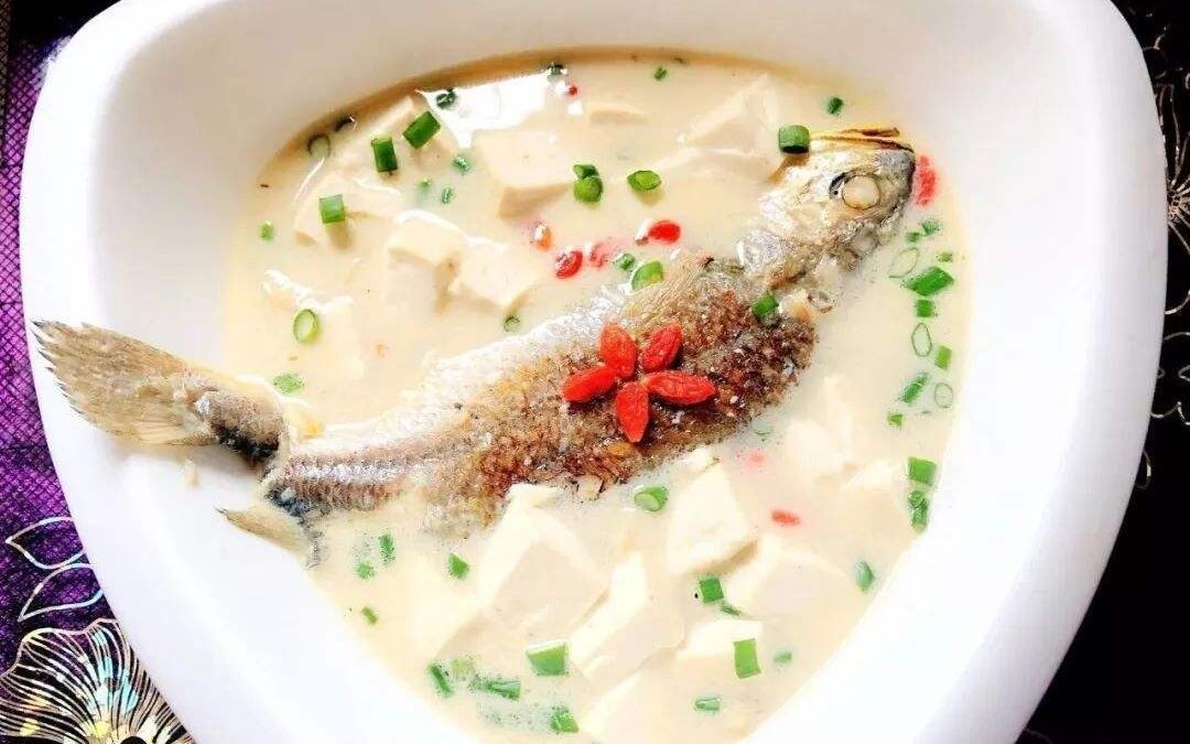 Yellow Croaker Tofu Soup